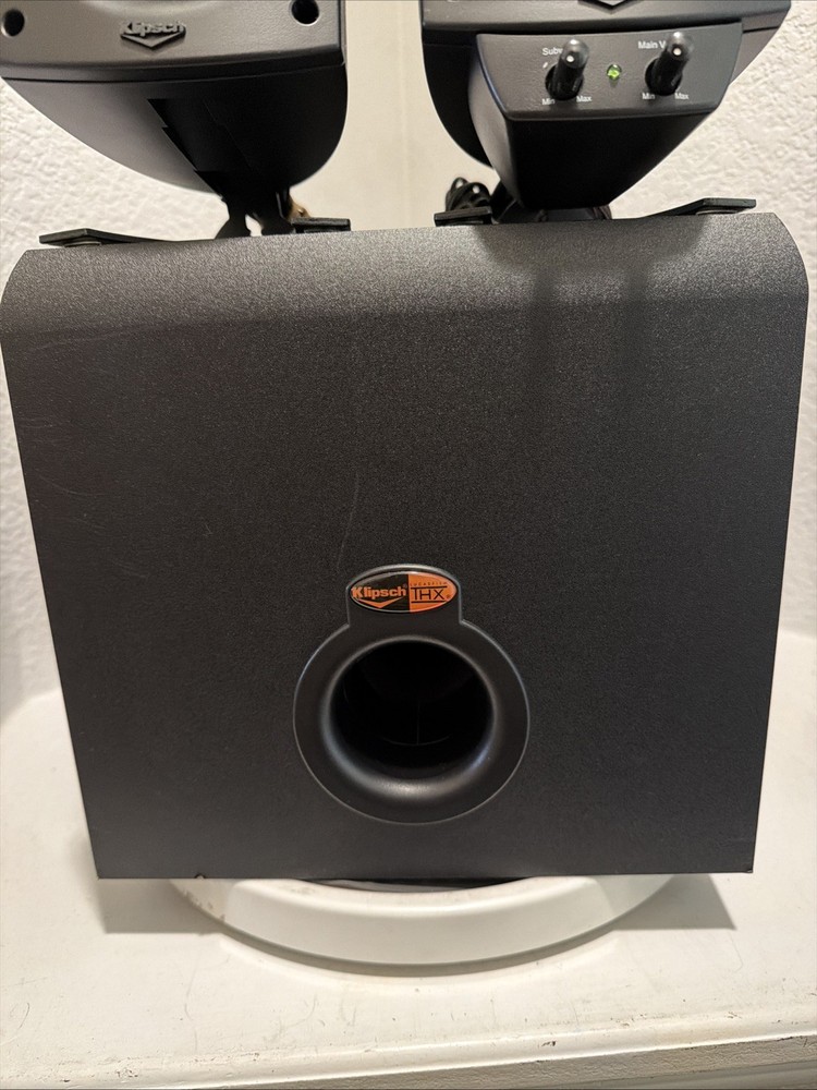 Klipsch ProMedia 2.1 THX® Certified Computer Speaker System. Video!