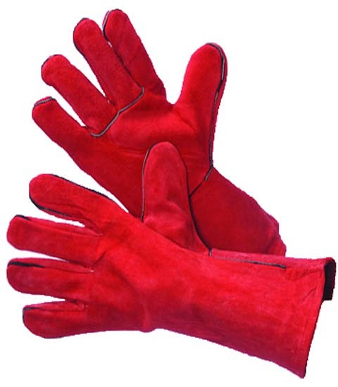 2PR WELDING GLOVES FULL WELTED & LINED IN HIGH-GRADE SHOULDER SPLIT COWHIDE - L