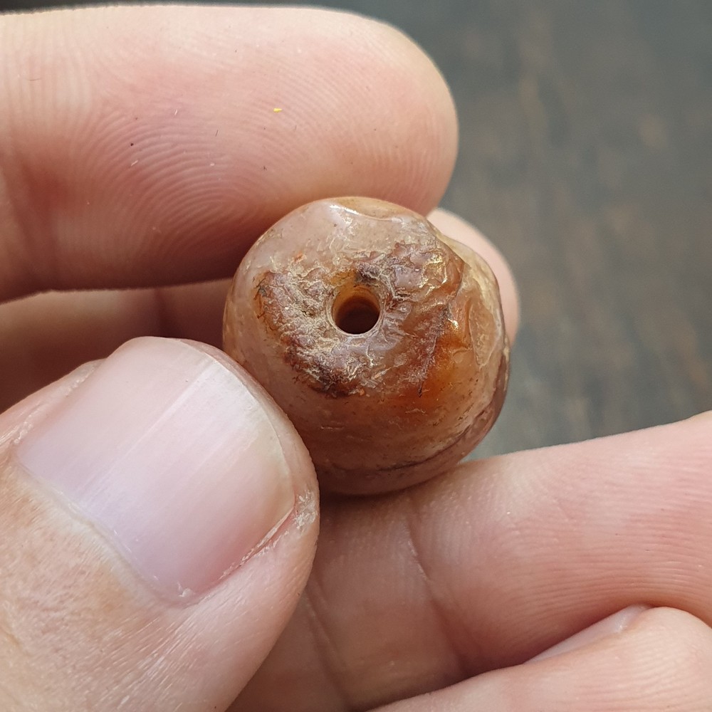 Antique Ancient rare red agate bead
