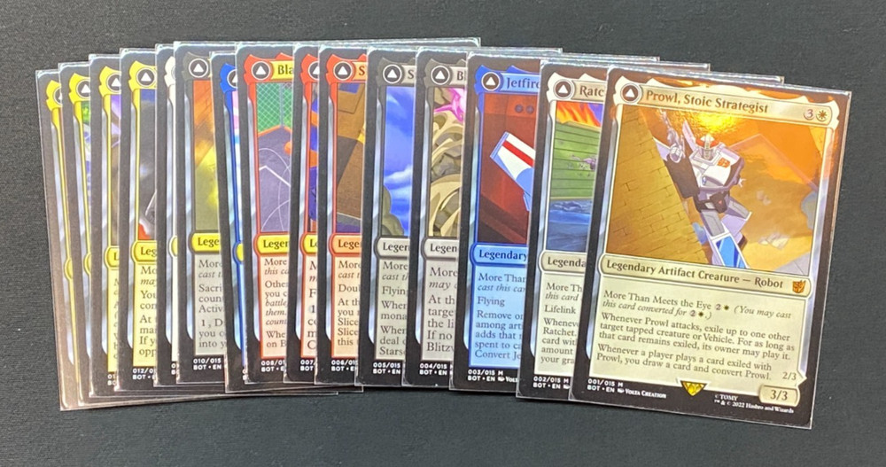 MTG - Transformers (BOT) - Complete Set (#1-15) - Regular - NM