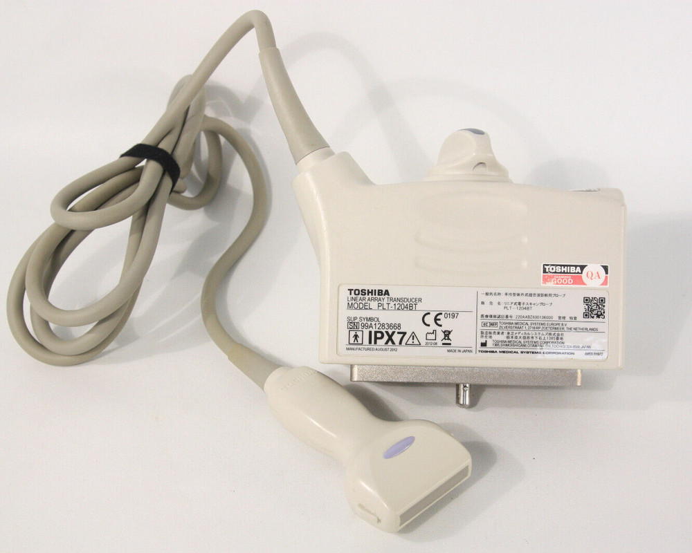 Toshiba PLT-1204BT Linear Array Transducer Ultrasound Probe