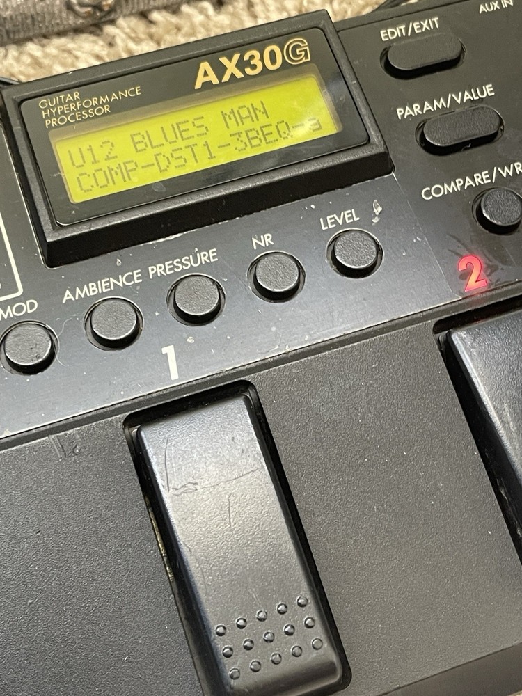 ✨Korg ToneWorks AX30G✨ Multi Effects Pedal W/PSU Working!