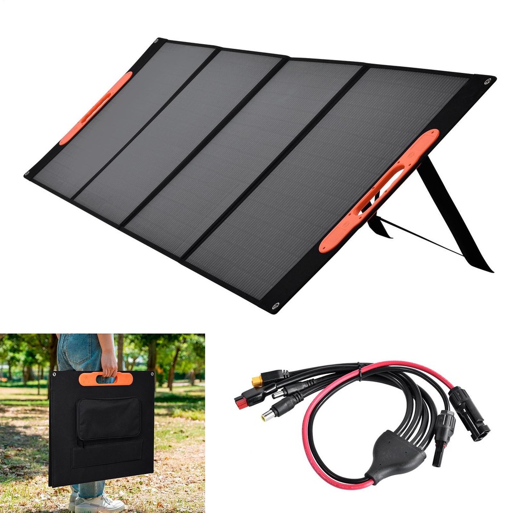 400W Portable Solar Panel Waterproof IP66 Foldable Solar Panel Kit Brand New-