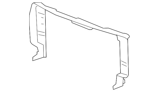 Genuine GM Front Bumper Shutter Baffle 84152204