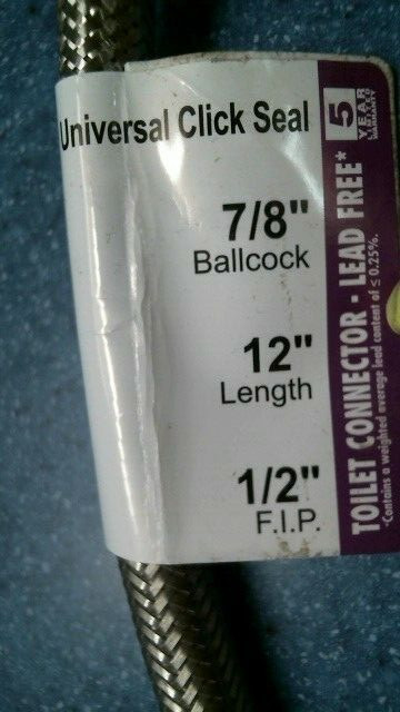 Fluid Master Universal Toilet Connector (01047) FS