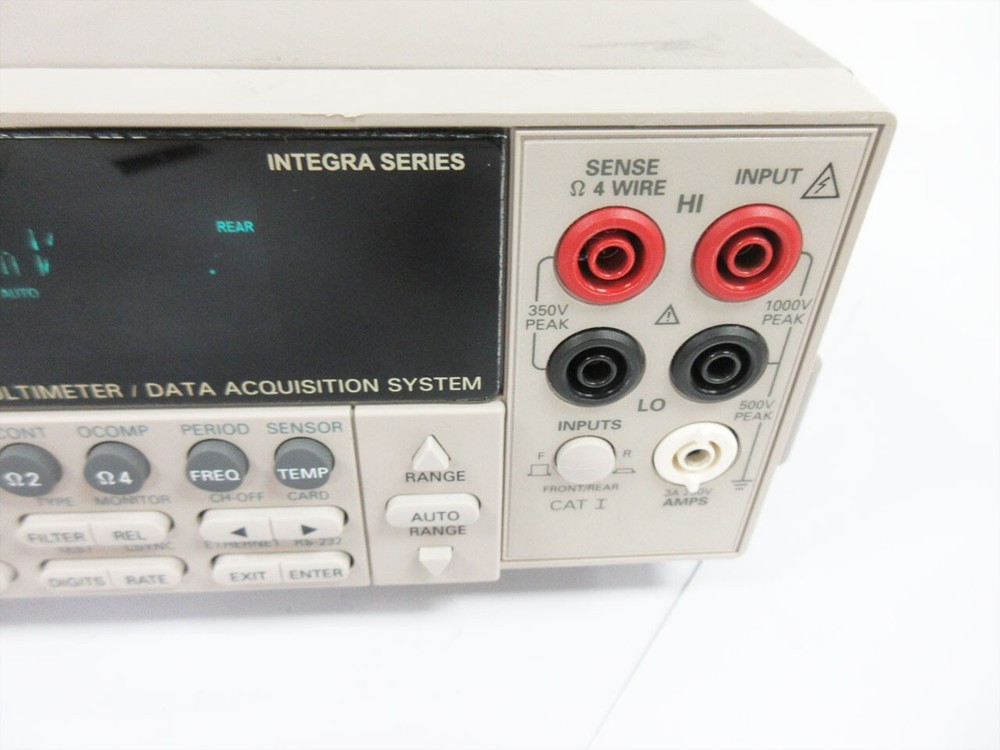 KEITHLEY 2701 ETHERNET-BASED DMM / DATA ACQUISITION SYSTEM - NO MODULE