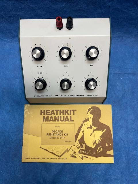 HeathKit decade resistance kit IN-3117