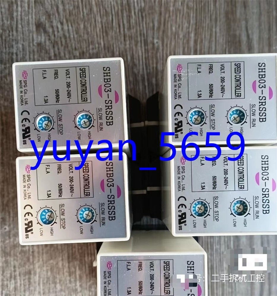 1PCS Used SPG SHB03-SRSSB motor speed controller #2014 LY