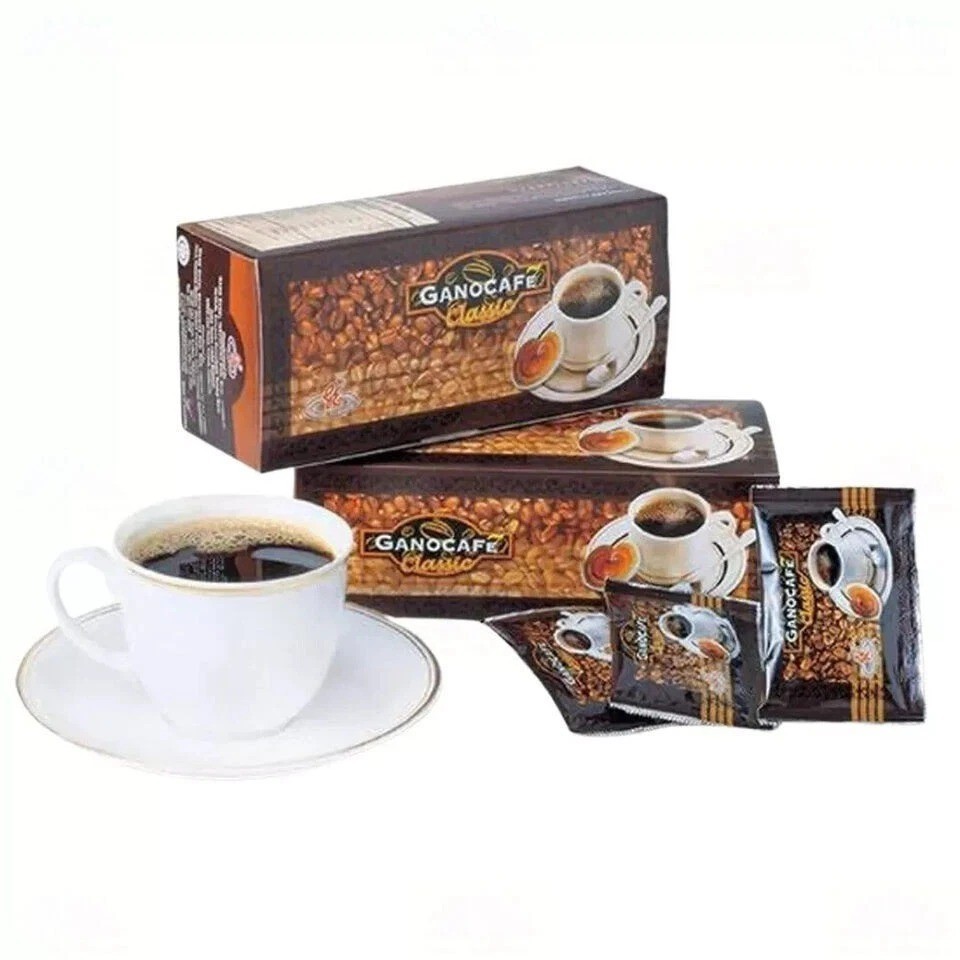 5 Boxes (30 Sachets) Ganocafe Classic Gano Excel Coffee with Ganoderma Lucidum