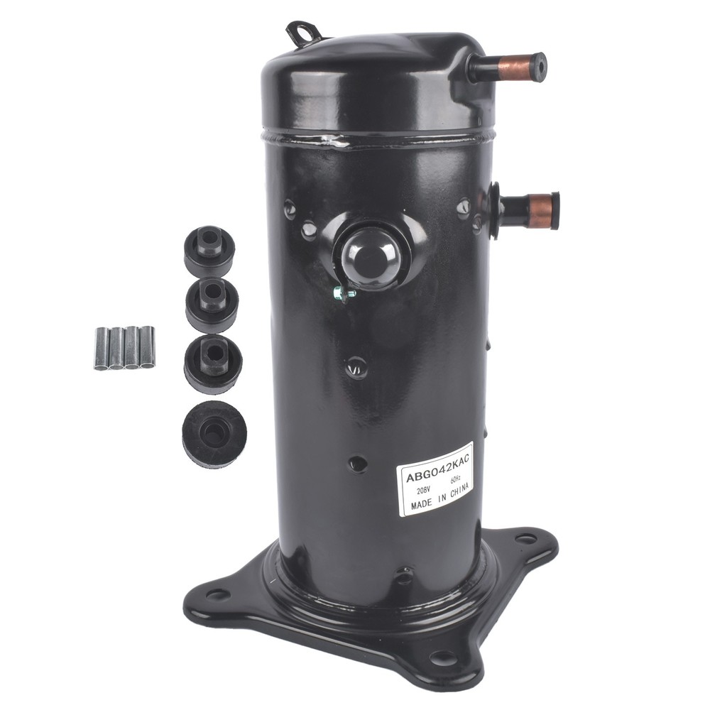 Black 1 Phase Refrigeration Compressor 42,000 BTU Replace# ABG042KAC
