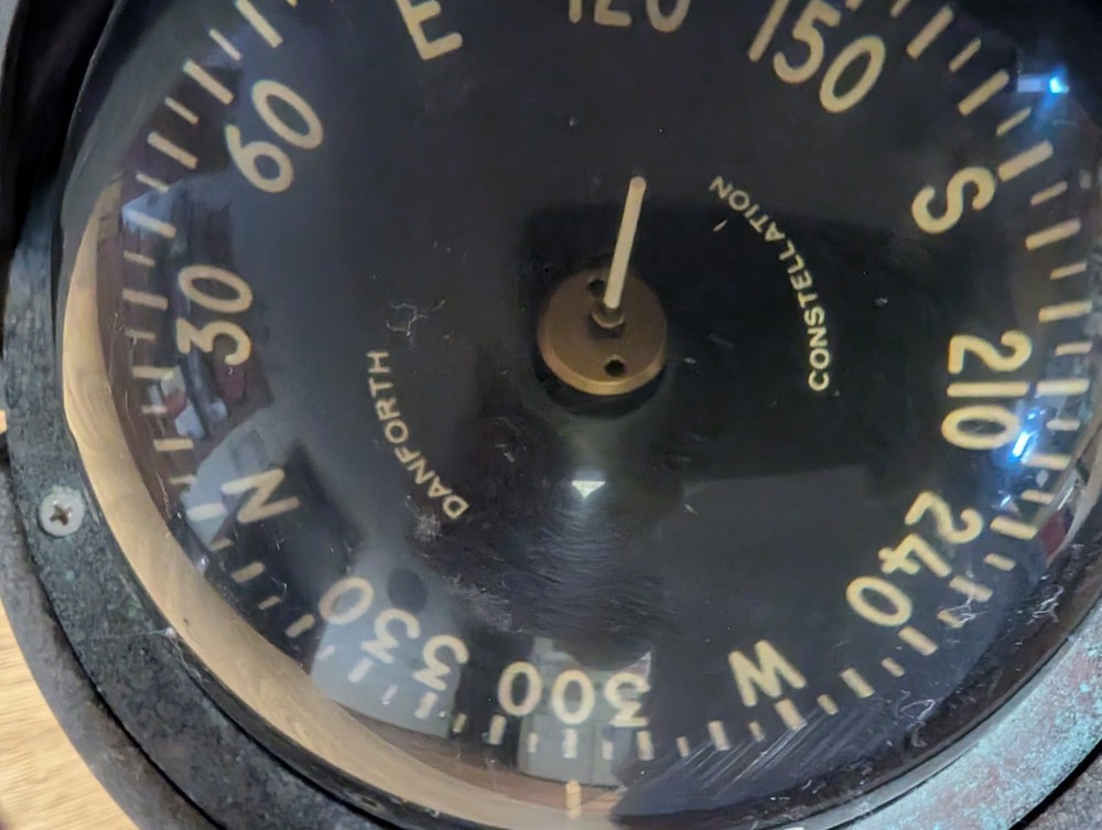 Boat Marine Compass Dashboard Flush Mount Surface Illuminated Navigation