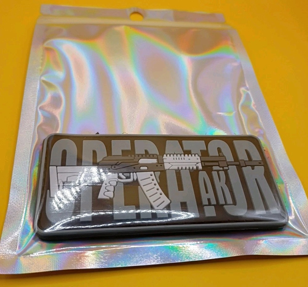 AK PVC Tactical Patch 🔥