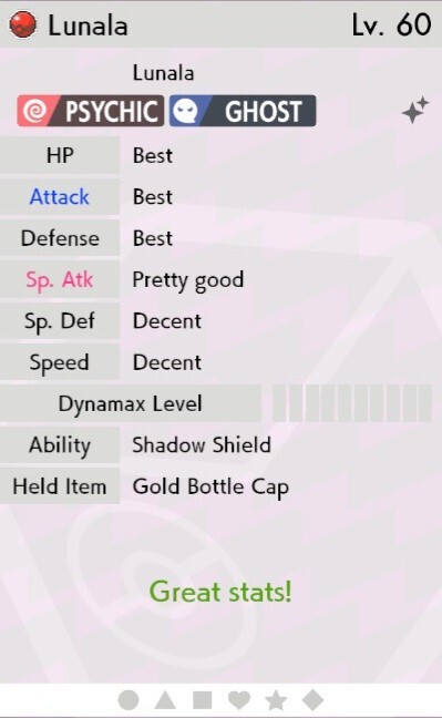 ✨Shiny✨ Event Lunala For Sword & Shield
