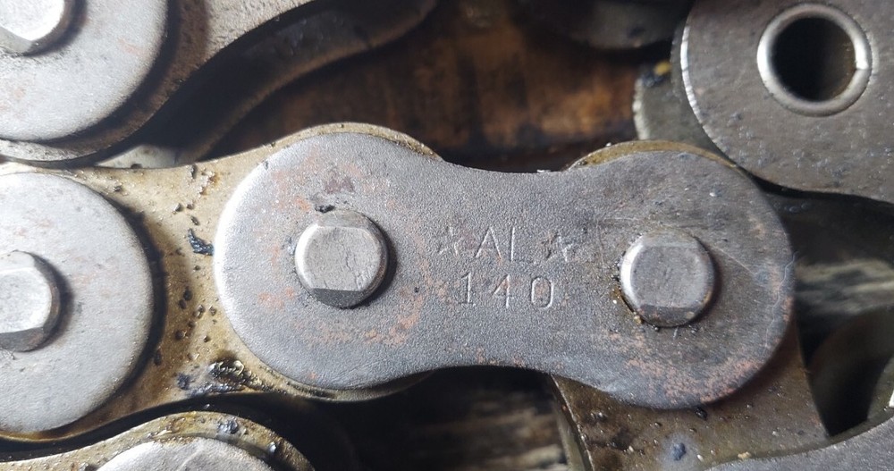 AL 140 Roller Chain, 10' Long