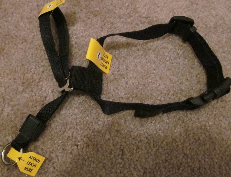 New Walk'n Train Head Halter Black Small Size 1