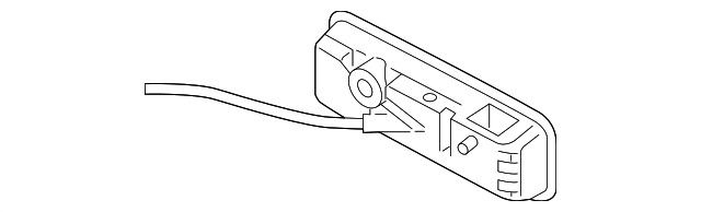 Genuine Audi Release Handle 8W7-885-681-B-4PK
