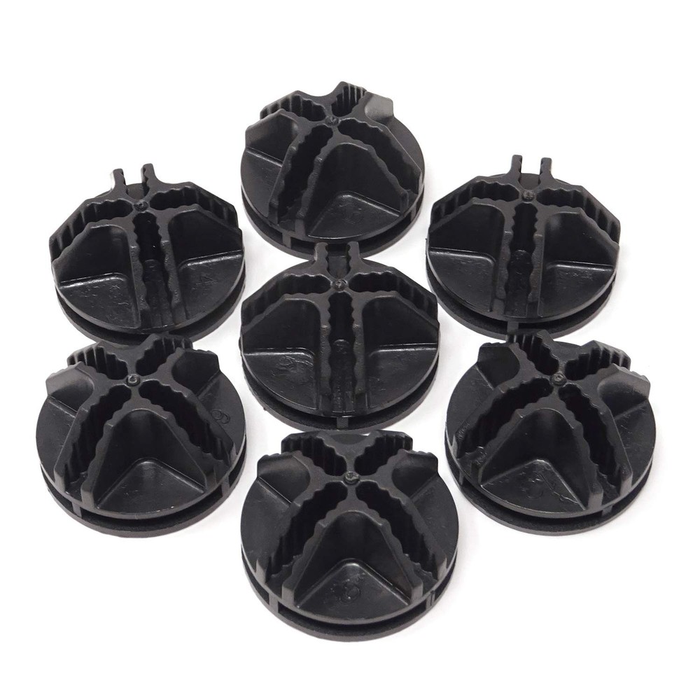 24PCS Wire Cube Plastic Connectors for Modular Storage Organizer Closet and W...