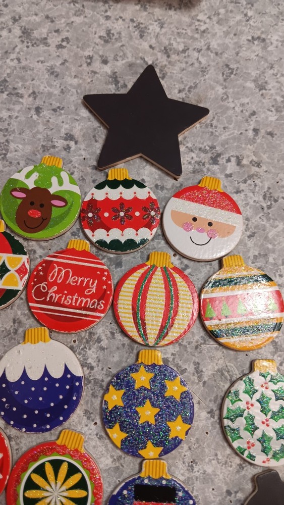 Melissa & Doug Countdown to Christmas Advent 22 Pieces Replacements EUC