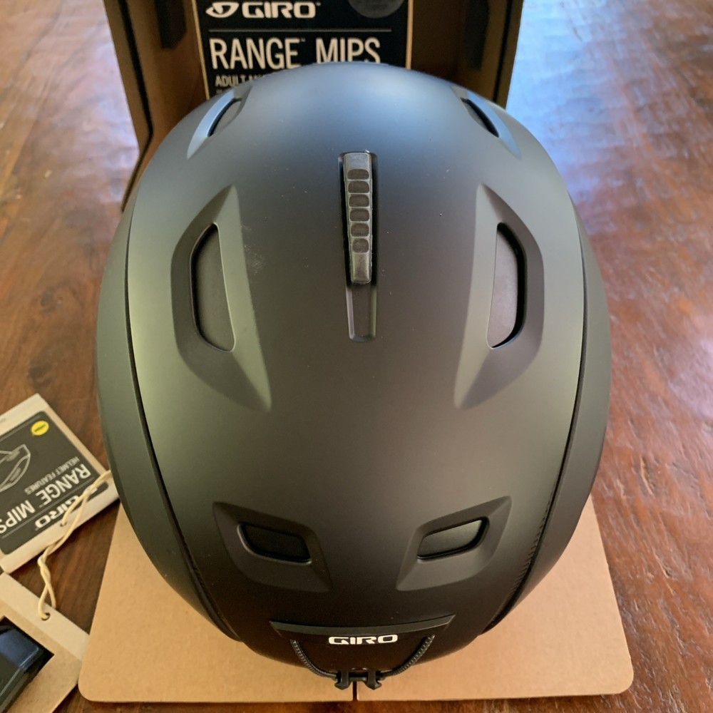 Giro Range MIPS Ski Snowboard Helmet -Medium Matte Black -New!