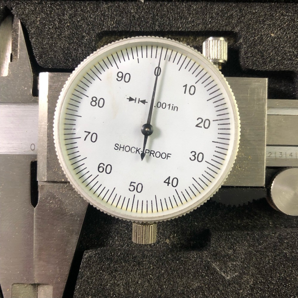 Pittsburgh Dial Caliper Shock Proof Calibrated Vd6