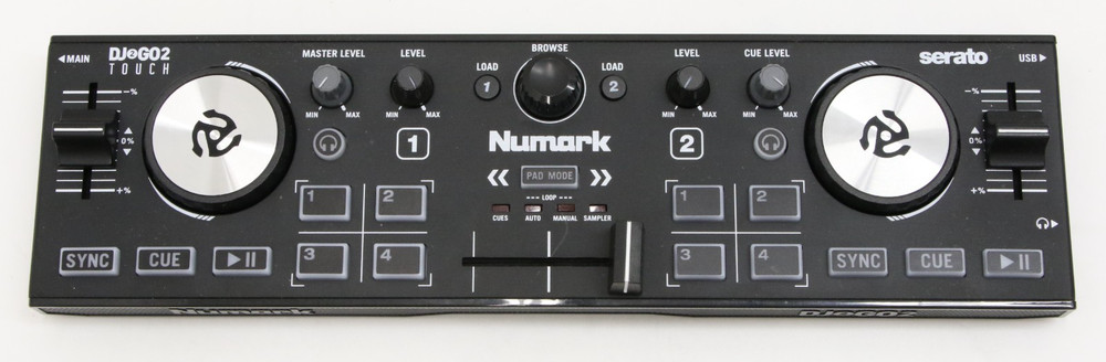 Numark DJ2GO2 Touch Pocket DJ Controller for Serato