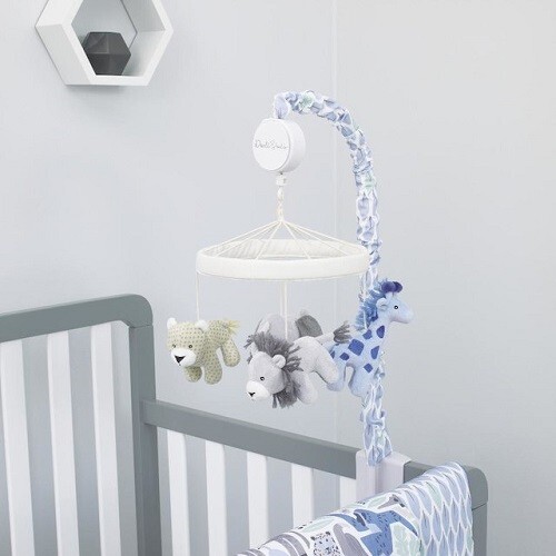 Dwell Studio Safari Skies 7Pc Crib Bedding Set Include Mobile/Blanket/Sheets++