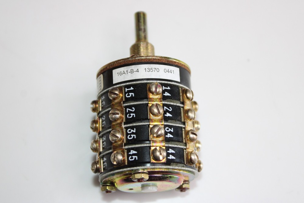 Shallco Rotary Selector Switch 16A1-B-4