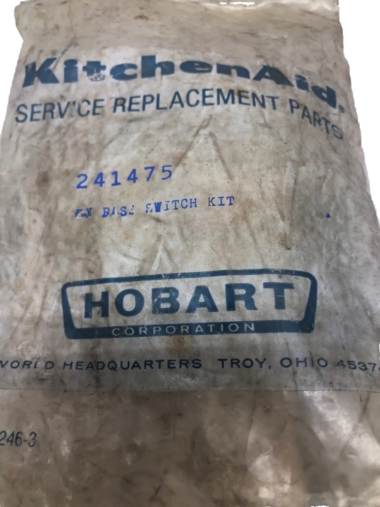 Kitchenaid 241475 Switch Kit
