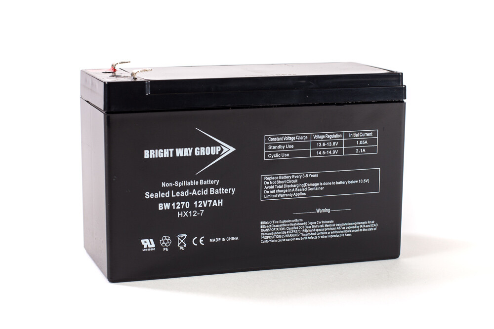 12V 7.5AH Electric Scooter Battery