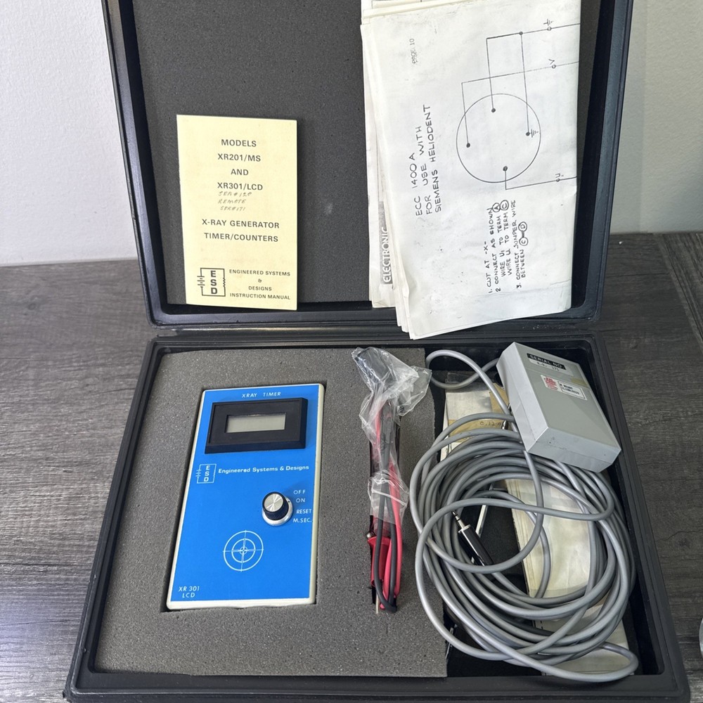 Engineered Systems XR301/LCD X-Ray Generator Timer/Counter Tested Working
