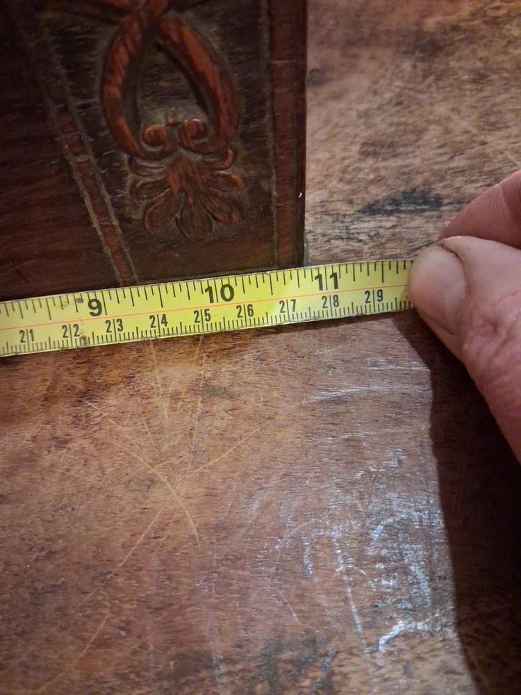 Vintage Mantle Clock, Not Working, No Key, Please Read Description