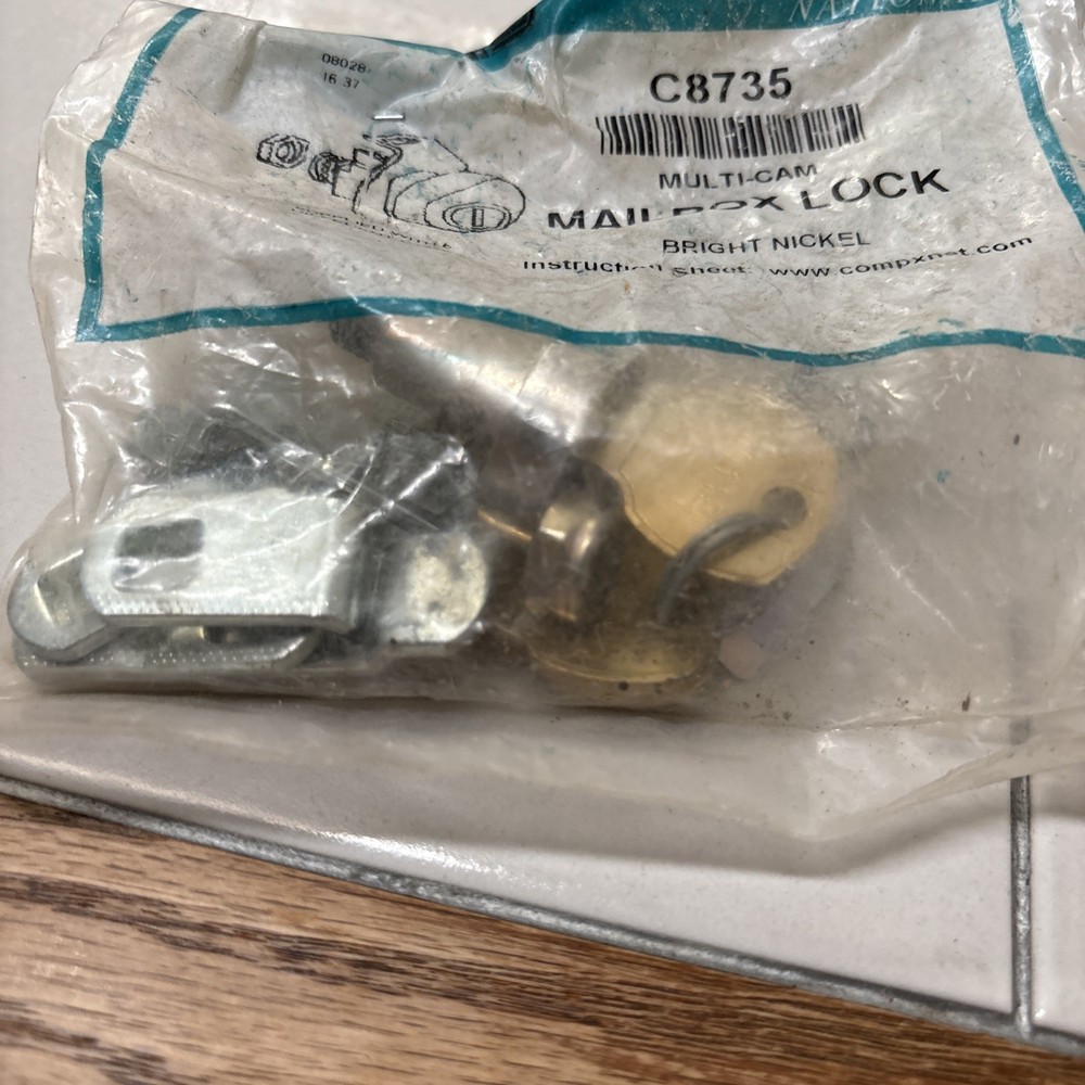 National Mailbox Lock C8735- Outside Mailboxes