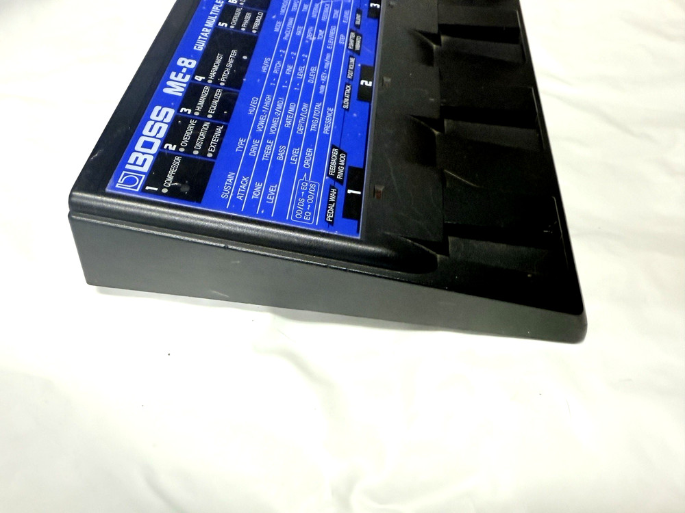 Boss ME-8 Guitar Multi-Effects Pedal Used, Excellent Working Condition.