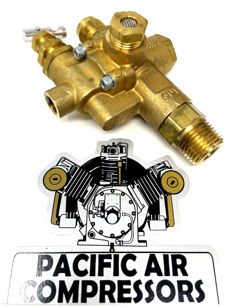 THOMAS # 638582 CHECK VALVE PILOT VALVE AIR COMPRESSOR PARTS