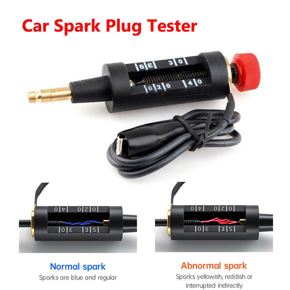 In Line Spark Plug Tester Ignition System Coil Engine Auto Diagnostic Test Tool