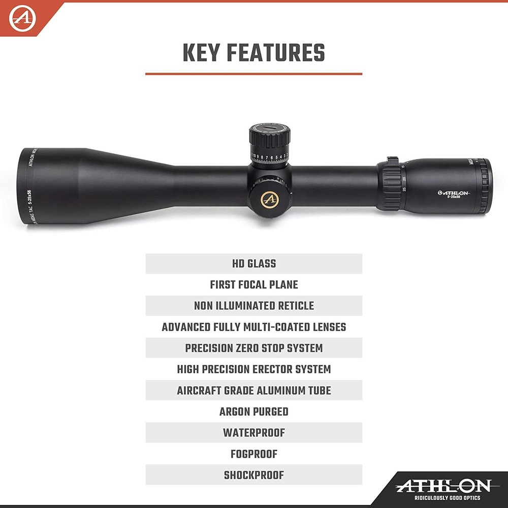 Athlon Optics Midas TAC 34 mm Riflescope