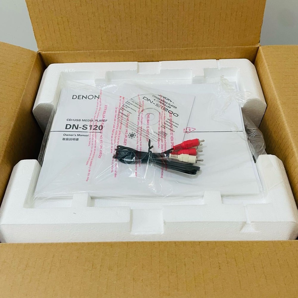 Denon DJ DN-S1200 single Portable CD/MP3 USB Player MIDI Controller