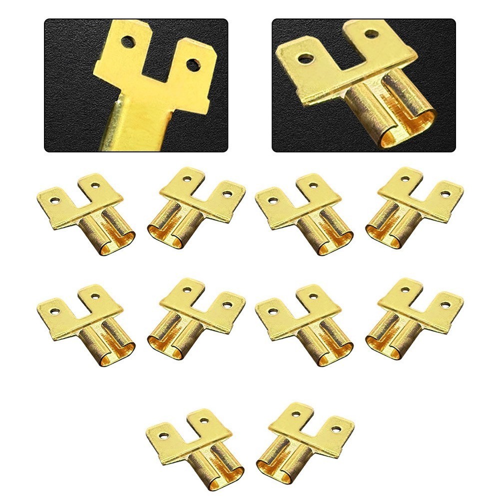 Fine Ground Copper Wire Lugs Battery Terminal Non-Deforming Compact Design