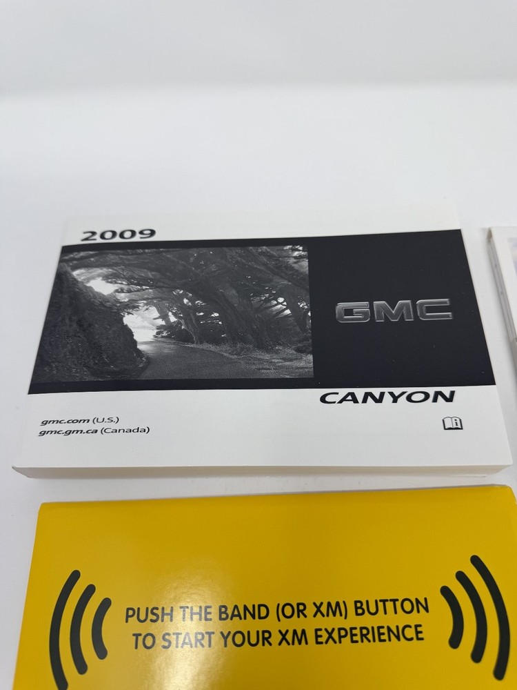 2009 GMC Canyon Owners Manual OEM Complete Set