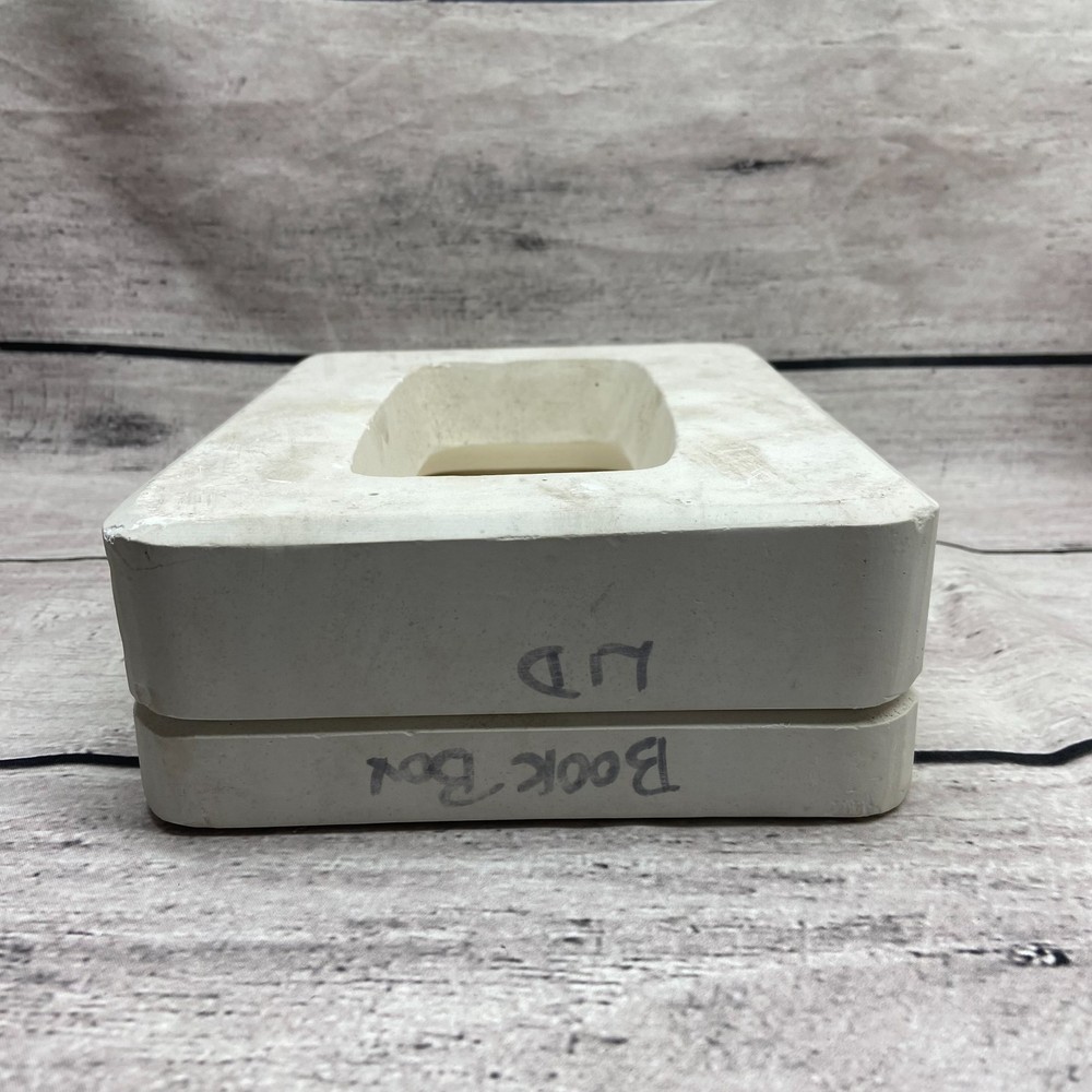 Atlantic Ceramic Casting Mold Book Box Lid #A-419