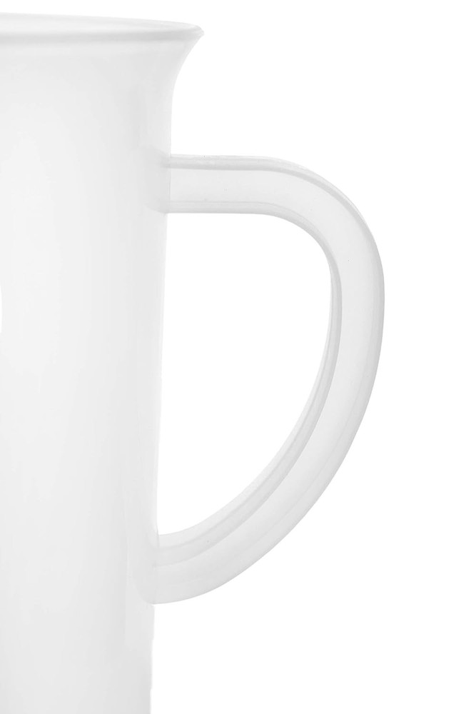 EISCO Plastic Pitcher, 500mL - Molded Graduations - Chemical Resistant &...