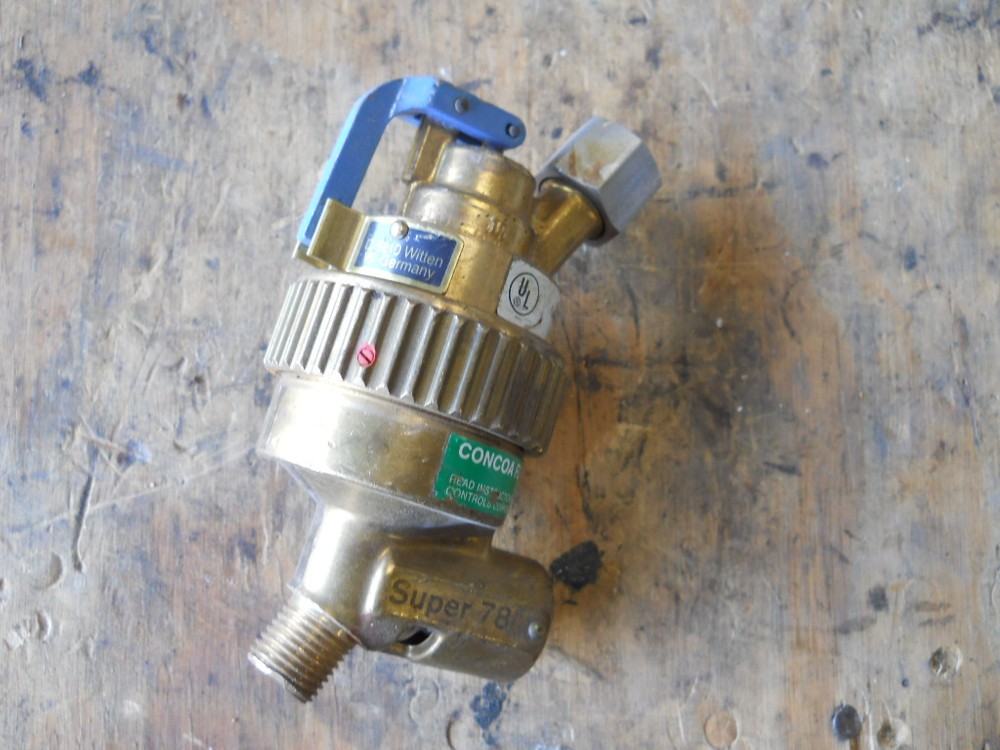 Concoa Flashback Arrestor, NICE, Oxygen Service, 8010786