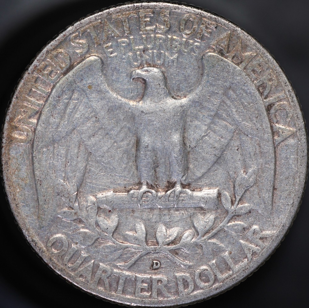 1958 Washington Quarter AU
