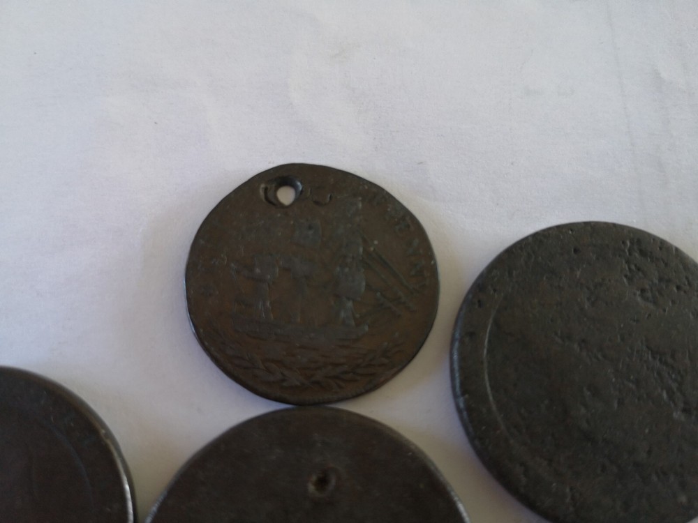 Great Britian Old Penny and Half Penny Bundle