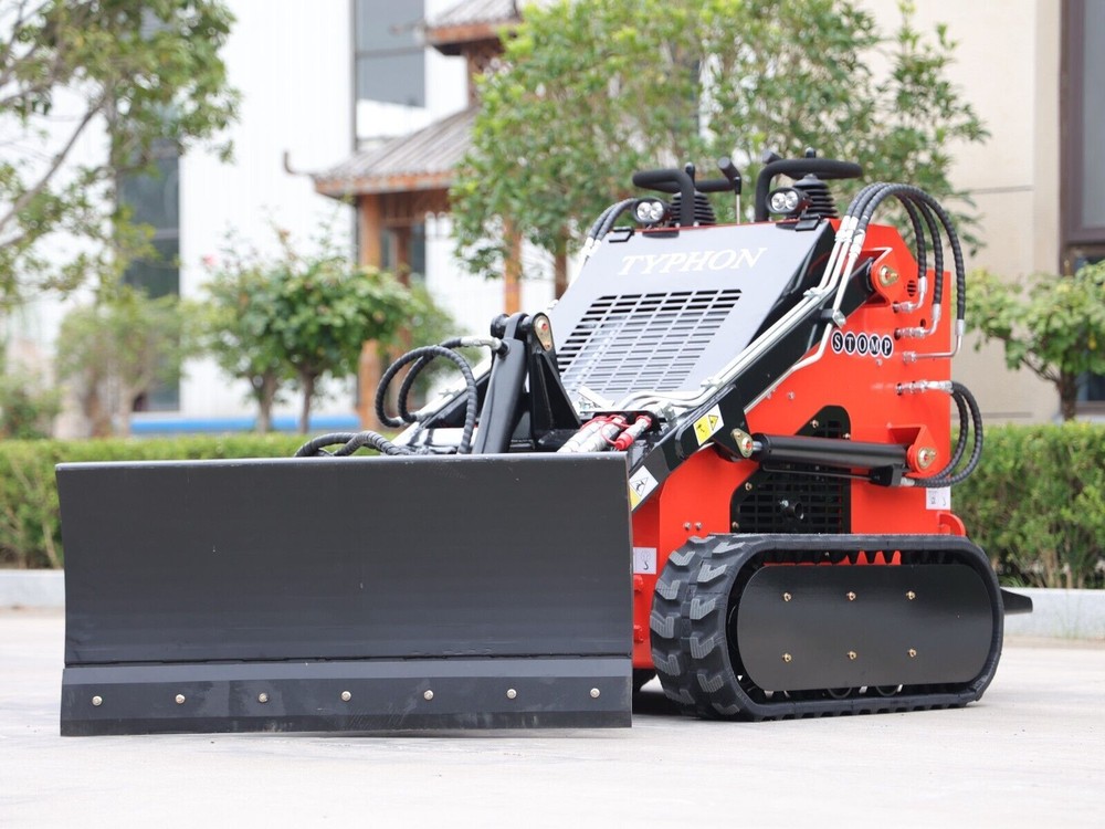 Bull Dozer Attachments SkidSteer Loader Attachment for TYPHON STOMP SKID STEER