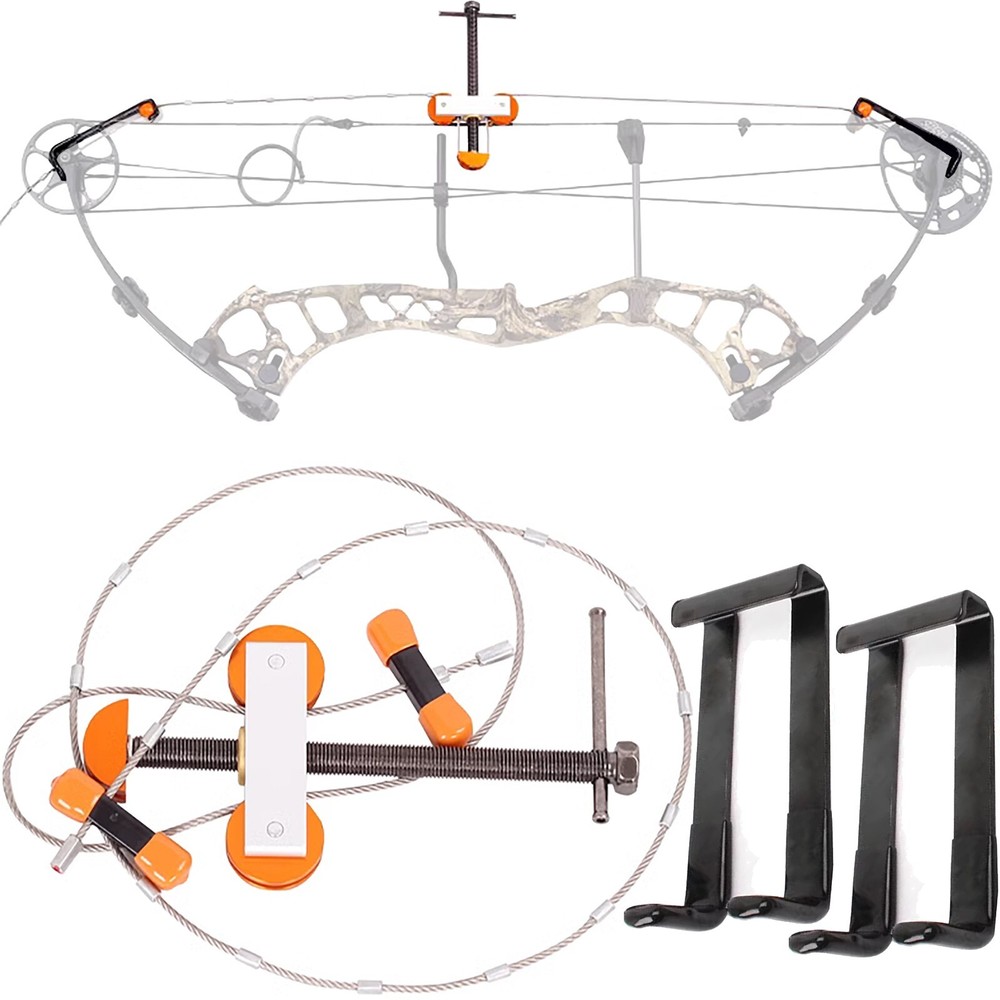 Archery Compound Bow Press Portable Hunting Bow String Replacement Tool