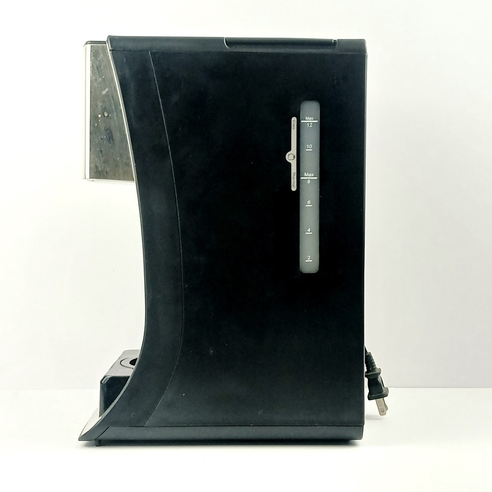 Mr. Coffee 12 Cup Coffee Maker Programable Black/Chrome Needs Cleaned Works Exc