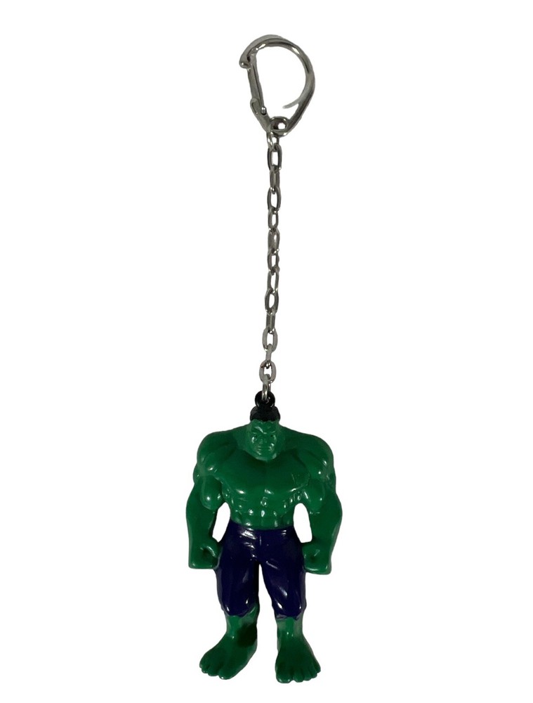 INCREDIBLE HULK SOLID PVC 2.75” FIGURE KEYCHAIN UNBRANDED
