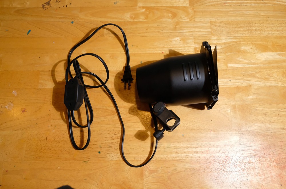 150w studio hot light with barn doors