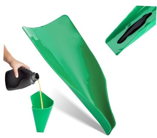 Reusable Flexible Oil Drain Funnel Form a Foldable Bendable Flex Funnel for